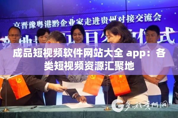 成品短视频软件网站大全 app：各类短视频资源汇聚地